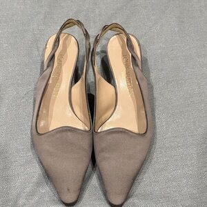 Louis Vuitton Women's Brown Slingback Heels